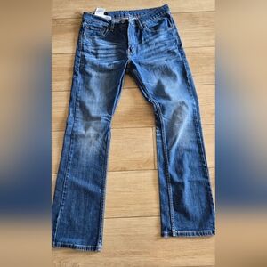 527 Levis Blue Denim Jeans
